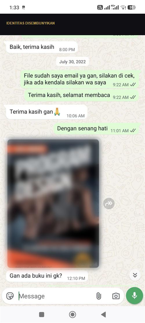 Pesanan Juli 2022